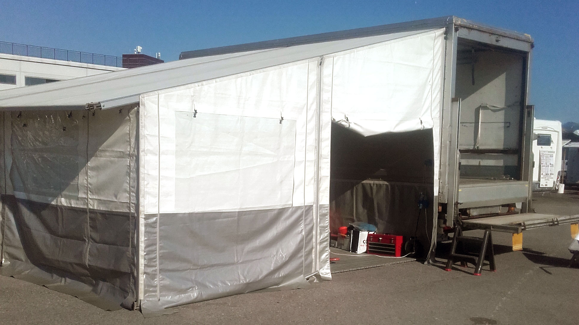 Navarra pit setup