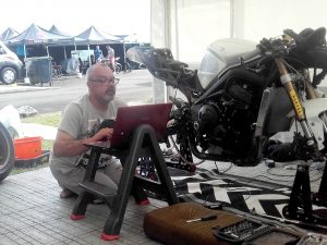 Getting ready for the race