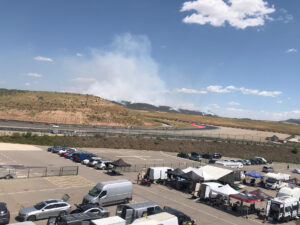 Fire near Navarra