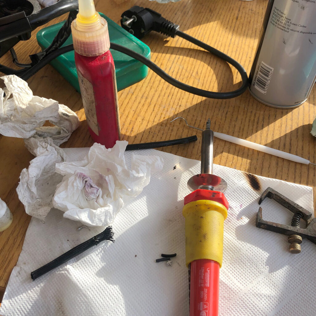 Makeshift ignition repair kit